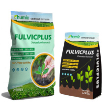 "Fulvicplus"Factory supply  Anti water hardness 100%Water-Solubity 50%-60%Humic acid Potassium humate powder